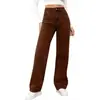 Jeans de Cintura Alta Feminino, Corte Amplo, Versátil, Reto, Perna Larga, Comércio Transfronteiriço 2026, Tamanho Plus