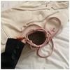 Bolso Mini Cruzado de Moda de Alta Gama Estilo Europeo y Americano Paja Cordón para Niños Pequeño Bolso Balde Shumai Bolso de Mano