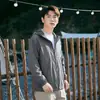 Ropa de Protección Solar Fresca de Seda de Hielo para Hombre, Protección UV de Verano, Holgada Casual con Capucha, Ligera, Transpirable, Ropa de Protección Solar para Exteriores