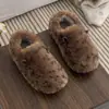 Pantufas de Algodão Quentes e Fofas para Mulheres, Outono/Inverno para Casa, Antiderrapantes, Solado Grosso, Sensação Macia, Pelúcia, Sapatos de Algodão para Maternidade