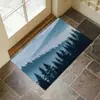 Alfombra de Piso de Terciopelo de Cristal Estilo Americano para Entrada, Resistente a Manchas, Resistente al Desgaste, Fácil de Mantener, Felpudo Disponible para Dropshipping