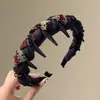 Diadema de lunares estilo coreano 2026, Inductora de dopamina, Preciosa diadema para uso diario, Accesorio para el cabello femenino de verano