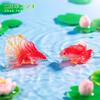 Micro-Paisagem Criativa Aquário de Peixes Dourados Koi Paisagismo DIY Acessórios de Decoração Mini Garrafa Ecológica Enfeites Pequenos de Mesa