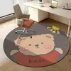 Tapetes de Couro Coloridos para Cadeira de Computador Transfronteiriços para Quarto Sala de Estar Sofá Tapetes de Pé de Lama Diatomácea Tapetes de Pé para Cadeira de Escritório