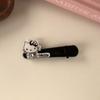 Pasador de Pelo de Gato Hellokitty de Dibujos Animados para Mujer Pinza Lateral para Ojo Pinza de Pico de Pato Flequillo Lateral de la Frente Clip para Cabello Suelto Accesorios para el Cabello
