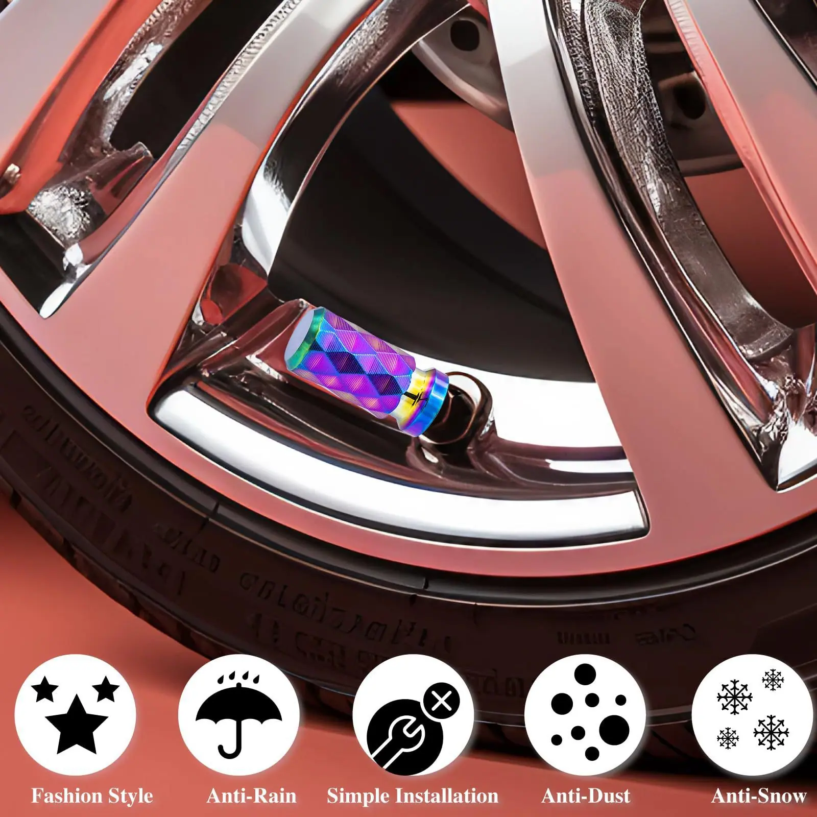 4 pcs Bling - L - Colorful-05