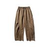 Vestido Antigo 2025 Primavera Novo Lavado Cor Sólida Calça Reta de Ferramenta Marca Tendência Masculina Calça Casual de Perna Larga
