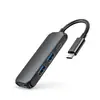 Hub de modo privado de fábrica USB3.0HUB divisor 4 en uno expansor de notebook estación de acoplamiento tipo c