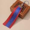 Borboleta Amor Flor Cloisonné Pingente de Borla DIY Duas Cores Borla de Franja Marca Fragrante Contas Fragrantes Flap de Hanfu Pingente de Borla