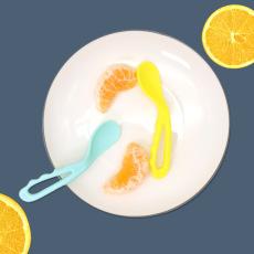 Crianças comendo PP garfo colher bebê dobrar torção colher / garfo comida para bebê conjunto de treinamento de talheres