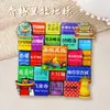 Serie YunnanAtracciones Culturales y Creativas ÚnicasXishuangbannaCiudad TurísticaSouvenirImanes de Refrigerador de Madera