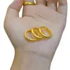 Anillo de Oro Antiguo Sellado 999, Anillo Antiguo de Espalda de Locha, Anillo Liso Mismo Estilo Tienda de Oro para Novia