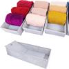 Ropa Calcetines Artefacto de Almacenamiento Hogareño Caja de Almacenamiento de Tela Plegable Cajón sin Tapa Ropa Interior Bragas Caja de Tackery Dividida