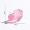 Micro Paisagem de Musgo Redondo Luminoso Pequeno Caracol Grânulos Fofos Jardinagem Paisagismo DIY Acessórios Decorativos Mini Enfeites