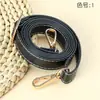 Alça de Bolsa de PU em Estoque com Alça, Ajustável, Padrão Granulado, Peças de Reposição para Bolsa com Ferragens Transversal/Ombro, Multicor, Direto da Fonte