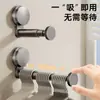 Colgador de Ropa con Ventosa Almacenamiento Hogar Balcón Montado en Pared Multifuncional Extensible Colgador sin Clavos Tendedero de Ropa Estante de Almacenamiento