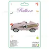 One Piece Al por Mayor Tarjeta Carreras Bloqueo de Carretera Casco Trofeo Neumático Globo Fiesta Decoración de Cumpleaños Accesorios Coche Película de Aluminio