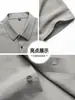 Traje corto estilo Tang para hombres de mediana edad y ancianos, camisa de verano tipo abuelo, camiseta, camisa de papá, ropa de verano para hombres mayores