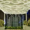 Cortinas de Teto Transfronteiriças com Luzes para Decorações de Casamento, Acampamento ao Ar Livre, Iluminação de Restaurante, Cortinas de Casamento, Adereços de Teto