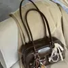 Moda Dropshipping Bolso de Bolos para Mujer Bolso Casual Gran Capacidad Bolso de Hombro y Mano Pu Bolso Simple para Exteriores
