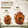 Venta al por mayor transfronteriza Jardín Jardinería Madera Maciza Casa para Pájaros Colgante para Exteriores Caja de Cría de Loros Paisajismo Ecológico Jaula Decorativa para Pájaros