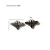 Ventas directas del fabricante: Accesorios para zapatos de mujer en stock, hebillas decorativas con forma de insecto, accesorios para bolsos vintage adornados con perlas y diamantes, hebillas de broche con forma de abeja