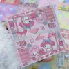 10cm Fofo Desenho Animado Comida Brinquedo Xiaoxin Aperto Cartão Cabeça Joia Cartão Cartão Dobrado Papel Cartão Pequeno Cartão Material de Embalagem para Cartão Lote