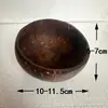 Fabricantes de tigelas de casca de coco atacado natural net red Hainan criativo Vietnã tigela de casca de coco velha colher terno fruta seca vela