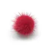 Venta al por mayor puntual bola de pelo de visón de 3 cm bola de pelo real accesorios DIY para ropa, zapatos y sombreros bola de pelo de visón
