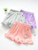Shorts de Verano para Niñas Estilo Occidental Ropa Exterior 2024 Nuevos Pantalones de Verano para Niñas Ropa Infantil de Verano Pantalones Cortos Pantalones Calientes Modernos