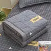 Colcha de Aire Acondicionado Dormitorio Estudiantil Núcleo de Colcha Individual Colcha Doble Colcha con Funda de Algodón Lavada al Agua Colcha de Verano para Estudiantes de Primaria Colcha Fresca de Verano