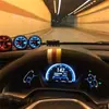 Medidor DEFI de Taiwán para coche modificado, medidor de temperatura del agua, velocidad, voltaje, vacío, presión del turbo, se puede triplicar