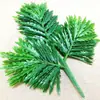Hojas Artificiales de Manzana y Lichi con un Tacto Realista, Ramas y Hojas Falsas Recubiertas, Plantas Verdes para Paisajismo y Decoración de Otoño, Venta al por Mayor