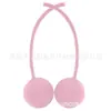Pelota Rosa de Playa Eva para Saltar Pelota Bala de Eva Negra Perforada de Alta Densidad Bola de Dureza para Pistola de Fascia