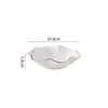 Pote Criativo para Temperos com Borda Dourada para Uso Doméstico, Pequeno Prato de Cerâmica para Molhos para Hotel, Prato Multiuso para Vinagre, Suporte para Hashi, Prato para Molho para Fondue