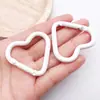 Llavero con Forma de Corazón en Colores Macaron, Accesorio Creativo DIY, Llavero Colorido con Corazón Esmaltado