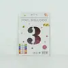 Venta al por mayor estilo INS comercio electrónico transfronterizo 16 pulgadas Exquisitamente empaquetado digital empaque individual de tarjeta de papel globos de papel de aluminio, versión delgada americana
