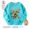 Suéteres de Dibujos Animados de Abejorro para Niños Otoño e Invierno 2025 Nuevos Suéteres Bonitos de Estilo Coreano Casual Camisetas Básicas