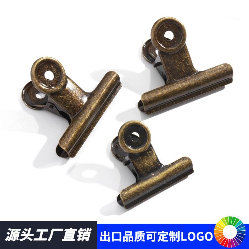 青古铜圆形夹09