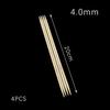 Agulhas de Tricô para Suéteres, Agulhas de Bambu, Varetas de Bambu, Agulhas de Bambu 20cm de Comprimento, Ponta Dupla, Agulhas Especiais para Tricotar Suéteres
