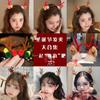 Novo Natal Antler Hairpin Acessórios de Cabelo Crianças Clip Girl Coreano Internet Celebridade Cartoon Elk Hairpin Acessórios de Cabelo Atacado