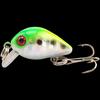 Cebo señuelo 1.6g Señuelo Minnow Señuelo Duro Mini Chubby Equipo de Pesca en Roca Señuelo Artificial Ligero Biomimético para Lubina