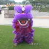 Danza del León Traje de Lana Accesorios León Pequeño León del Sur Danza del León Infantil Cabeza de León Versión Suprema León Danza León