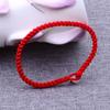 Pulsera Tejida a Mano Cuerda Roja Benmingnian Nudo de Diamante Ágata Jade Blanco Pulsera Tejida a Mano Transportador Joyería para Hombres y Mujeres Venta al por Mayor