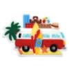 Accesorios de Flores para Zapatos de Verano de Playa Estilo Ins Transfronterizo, Zapatos de Jardín, Hebilla para Zapatos de PVC, Accesorios Decorativos, Accesorios de Dibujos Animados para Zapatos con Agujeros