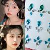 Adhesivo de retrato, adhesivo de diamante para cara, adhesivo de joyería con diamantes de imitación para cara, adhesivo de diamante naranja, adhesivo de maquillaje facial, diamante brillante.