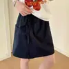 Falda pantalón ligera y elegante de verano para mujer, falda pantalón de secado rápido estilo americano para el trabajo, shorts deportivos casuales holgados