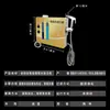 Equipamento de máquina de enchimento de água de vidro loja de lavagem de carros loja de beleza automotiva máquina de água de vidro posto de gasolina loja 4S equipamento de água de vidro