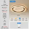 Luz de Techo con Control de Voz Simple para Dormitorio Sala de Estar Protección Ocular Lámpara para Estudio Iluminación del Hogar Lujo Redondo Luminaria para Habitación Hierro