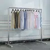Secador de Roupas Galvanizado Espesso de Chão Vertical Interno Externo Varanda Rack de Suspensão de Dois Níveis Rack Superior e Inferior Secador